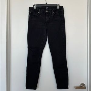 GAP faded black jeans